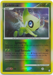 Celebi - 7/123 - Rare - Reverse Holo